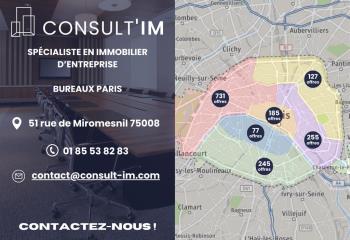 Location bureau Paris 17 (75017) - 690 m² à Paris 17 - 75017