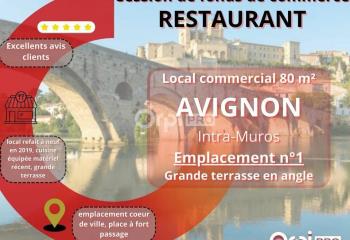 Fonds de commerce café hôtel restaurant à vendre Avignon (84000) à Avignon - 84000