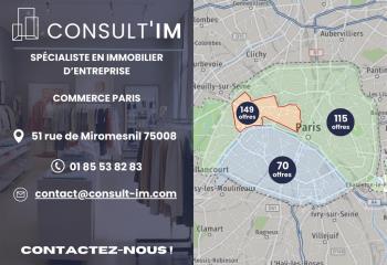 Local commercial à vendre Paris 17 (75017) - 85 m² à Paris 17 - 75017
